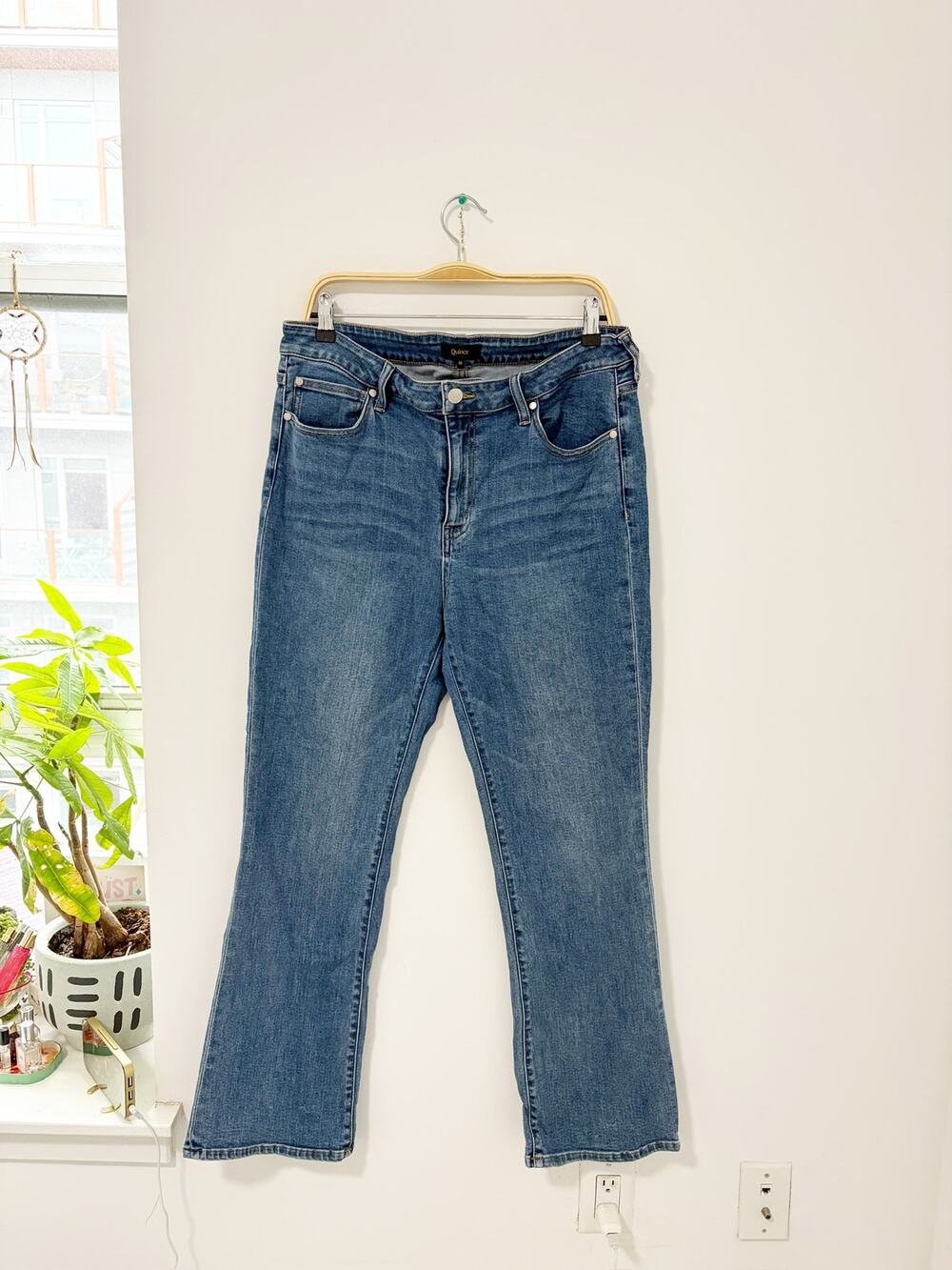 Quince Blue Bootcut Jeans Size 32